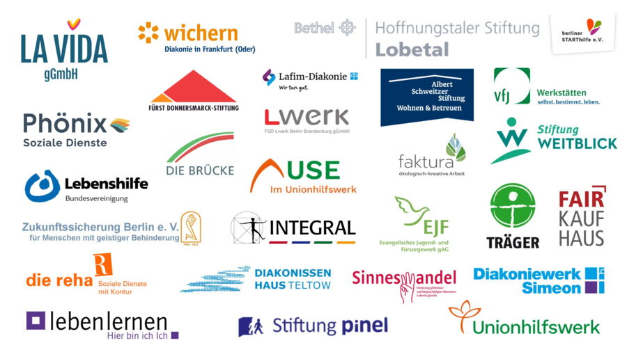 Logos der Organisationen, die den Wettbewerb 2026 finanziell unterstützen