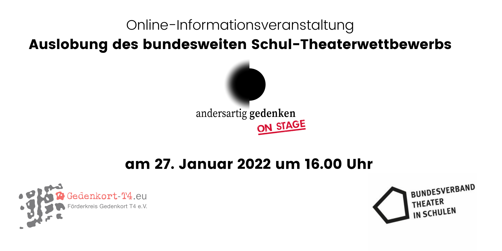 Online-Informationsveranstaltung am 27. Januar 2022 um 16.00 Uhr